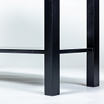 Черная консоль с выдвижными ящиками Monica варинант исполнения - 4 | Loft Concept во Владивостоке