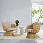 Приставной столик белого цвета Bead варинант исполнения - 4 | Loft Concept во Владивостоке