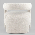 Кресло дизайнерское для лаунж зоны жемчужного цвета Pearl Lounge варинант исполнения - 7 | Loft Concept во Владивостоке