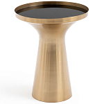 Приставной столик из латуни Grant Brass Side Table варинант исполнения - 1 | Loft Concept во Владивостоке