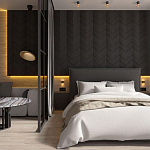 Гипсовая 3D панель с принтографией PE-08 варинант исполнения - 1 | Loft Concept во Владивостоке