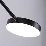 Бра с длинным чёрным металлическим каркасом Bendik Lighting варинант исполнения - 4 | Loft Concept во Владивостоке