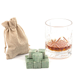 Камни для охлаждения виски из натурального камня жадеит Natural Stone Cube варинант исполнения - 5 | Loft Concept во Владивостоке