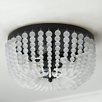 Потолочный светильник круглый с стеклянными бусинами Uniformity варинант исполнения - 3 | Loft Concept во Владивостоке