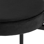 Табурет с мягким круглым сиденьем RIO Black варинант исполнения - 3 | Loft Concept во Владивостоке