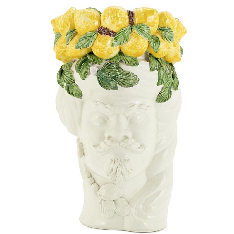 Ваза No Face Head Vase Man Белый Желтый Зеленый Красный Ваза No Face Head Vase Man Белый Желтый Зеленый Красный во Владивостоке | Loft Concept