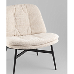 Кресло лаунж Tail молочный варинант исполнения - 2 | Loft Concept во Владивостоке