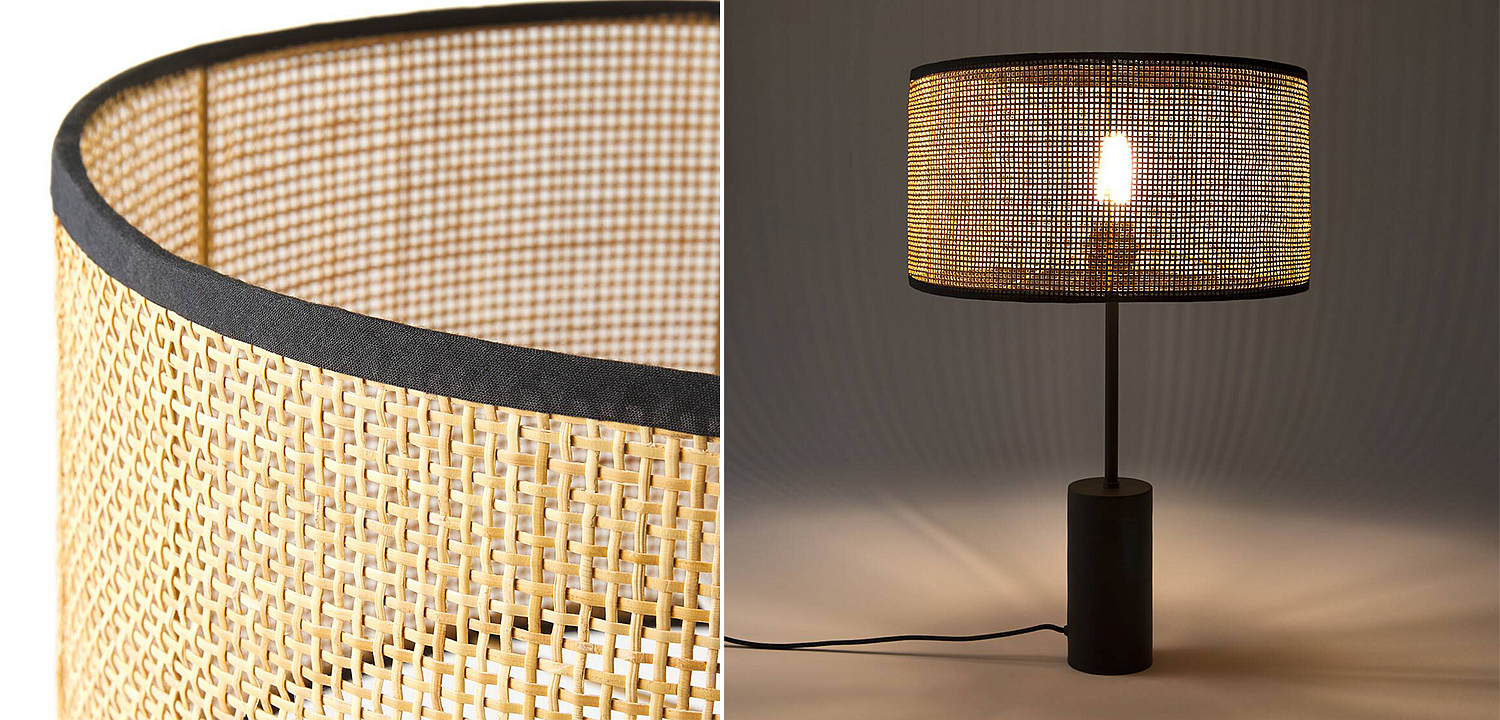 Настольная лампа Solvei Wicker Table lamp Настольная лампа Solvei Wicker Table lamp - Loft-Concept во Владивостоке