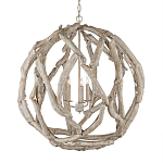 Люстра круглая в виде веток деревьев Natural Driftwood варинант исполнения - 1 | Loft Concept во Владивостоке