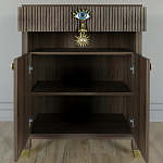 Комод Elsa Dreams Walnut Двухстворчатый  варинант исполнения - 5 | Loft Concept во Владивостоке