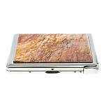 Портсигар на 10 сигарет с газовой зажигалкой из натурального камня Авантюрин Stone Cigarettes Cases варинант исполнения - 5 | Loft Concept во Владивостоке