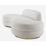 Элитный Диван Nice мягкой округлой формы  варинант исполнения - 3 | Loft Concept во Владивостоке