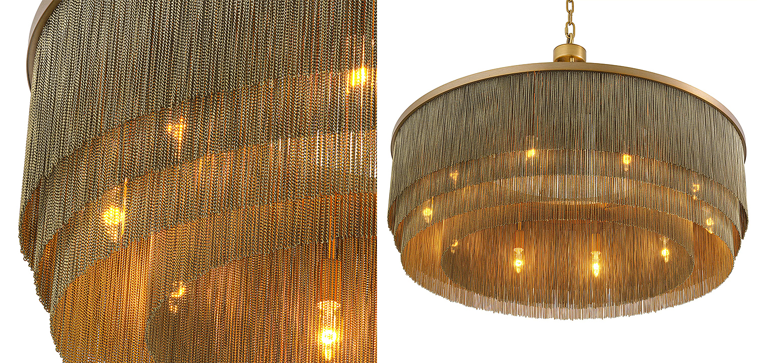 Люстра Eichholtz Chandelier Tissot L Brass Люстра Eichholtz Chandelier Tissot L Brass - Loft-Concept во Владивостоке
