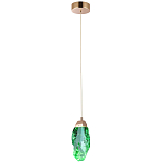 Подвесной светильник Soar Hanging Lamp Brass Green Зелёный варинант исполнения - 2 | Loft Concept во Владивостоке