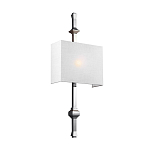 Бра с прямоугольным тканевым абажуром белого цвета Feiss варинант исполнения - 1 | Loft Concept во Владивостоке