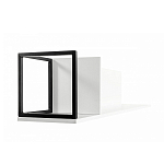 Полка навесная белая открытая Strict Lines  варинант исполнения - 4 | Loft Concept во Владивостоке