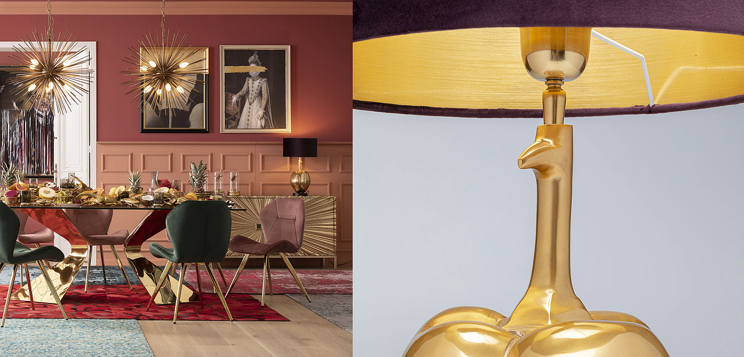 Настольная лампа Golden Pumpkin Настольная лампа Golden Pumpkin - Loft-Concept во Владивостоке