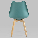 Стул с основой из пластика и мягким сиденьем Arvika Azure варинант исполнения - 4 | Loft Concept во Владивостоке