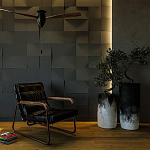 Гипсовая 3D Панель M-08 варинант исполнения - 2 | Loft Concept во Владивостоке