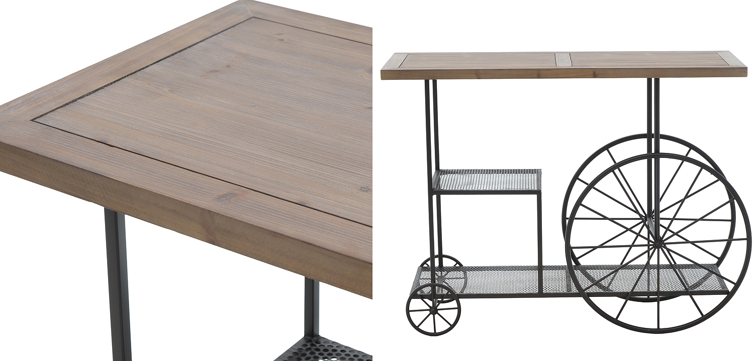 Консоль Trolley Loft Console Консоль Trolley Loft Console - Loft-Concept во Владивостоке