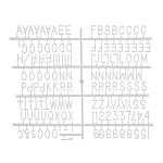 Доска для заметок Upcoming Events варинант исполнения - 3 | Loft Concept во Владивостоке