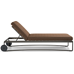 Шезлонг на металлическом каркасе с регулируемой спинкой GUELL Sunbed варинант исполнения - 1 | Loft Concept во Владивостоке