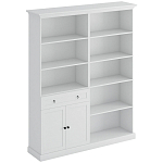 Двойной стеллаж с ящиком и 2-мя дверцами Percent Rack варинант исполнения - 1 | Loft Concept во Владивостоке