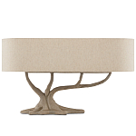 Настольная лампа с корпусом в виде дерева Gray Concrete Trunk варинант исполнения - 4 | Loft Concept во Владивостоке