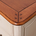 ТВ-тумба из массива дерева в стиле прованс Montmartre Provence TV Stand варинант исполнения - 5 | Loft Concept во Владивостоке