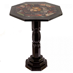 Кофейный стол из натуральных камней Змеевик и Яшма Natural Stone Tables варинант исполнения - 5 | Loft Concept во Владивостоке