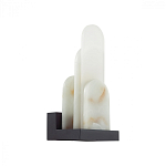 Бра с белыми вертикальными элементами Alabaster Totem варинант исполнения - 1 | Loft Concept во Владивостоке