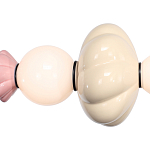 Подвесной светильник фигруный с керамическими элементами 18W LED Fragrant Light варинант исполнения - 4 | Loft Concept во Владивостоке