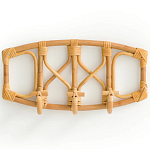 Настенная вешалка из ротанга Willa Wall Hanger S варинант исполнения - 2 | Loft Concept во Владивостоке