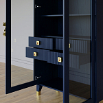 Дизайнерский шкаф витрина Elsa Dreams Blue с 4-мя ящиками варинант исполнения - 8 | Loft Concept во Владивостоке