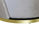 Кресло вращающееся велюровое кремовое Rotation варинант исполнения - 3 | Loft Concept во Владивостоке