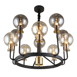 Люстра c дымчатым стеклом Champagne Glass