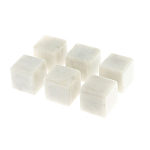 Камни для охлаждения виски из белого мрамора Natural Stone Cube варинант исполнения - 3 | Loft Concept во Владивостоке