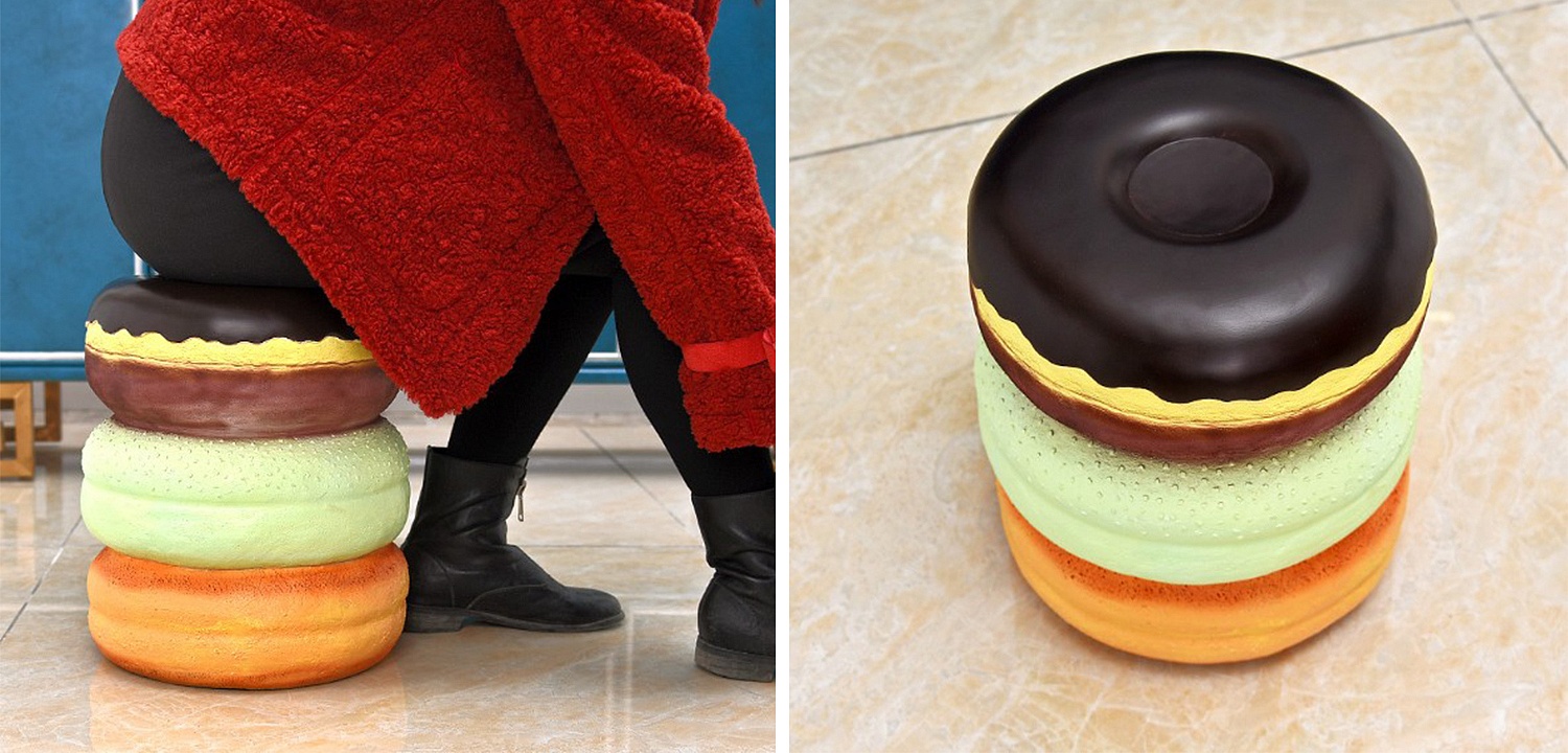 Приставной табурет Пончики Three Donuts Stool Приставной табурет Пончики Three Donuts Stool - Loft-Concept во Владивостоке