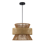 Подвесной светильник с абажуром из натуральных материалов Light Inside the Cell варинант исполнения - 3 | Loft Concept во Владивостоке