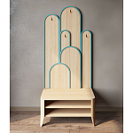 Вешалка «Байома» варинант исполнения - 1 | Loft Concept во Владивостоке