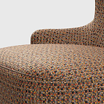 Мебельная ткань Шенилл терракотовый цвет 142 см T4-58 варинант исполнения - 9 | Loft Concept во Владивостоке