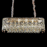 Люстра овальная с хрустальными подвесками Roul Crystal Light варинант исполнения - 2 | Loft Concept во Владивостоке