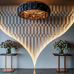 Гипсовая 3D Панель CRYSTAL SYMPHONY A варинант исполнения - 1 | Loft Concept во Владивостоке