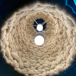 Вязаный подвесной светильник из шерсти Dome Wool Lamp  варинант исполнения - 5 | Loft Concept во Владивостоке