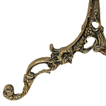 Стол бронзовый круглый с мраморной столешницей Coffee De Bronze варинант исполнения - 2 | Loft Concept во Владивостоке