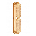 Бра прямоугольное с текстурным природным рисунком IceFlame варинант исполнения - 1 | Loft Concept во Владивостоке