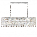 Люстра овальная с хрустальными подвесками Roul Crystal Light варинант исполнения - 5 | Loft Concept во Владивостоке