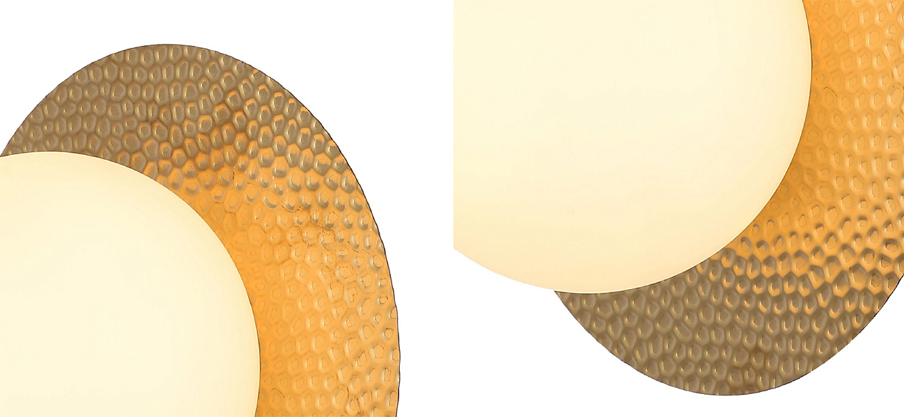 Бра медного цвета с белым плафоном MATISSE - Loft-Concept во Владивостоке