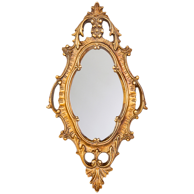 Зеркало настенное в ажурной раме бронзового цвета Classic Ornament Mirror Бронза Зеркало Зеркало настенное в ажурной раме бронзового цвета Classic Ornament Mirror Бронза Зеркало во Владивостоке | Loft Concept