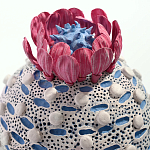 Статуэтка тропический фрукт  Tropical Fruit Round Flower Blue варинант исполнения - 1 | Loft Concept во Владивостоке